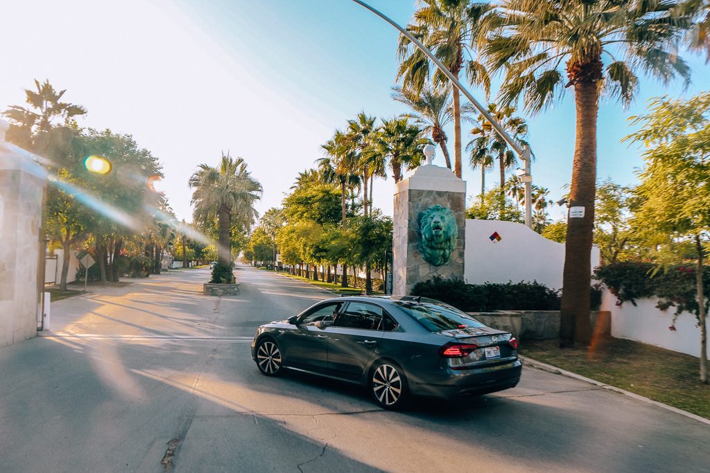 A review of the 2019 Volkswagen Passat driven in beautiful Palm Springs with a Girl's Guide to Cars