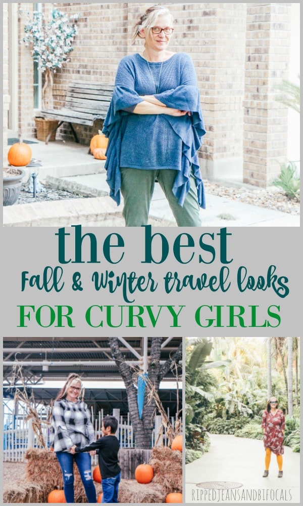 Fun looks for fall and winter travel, plus size fashion, plus size fall fashion, plus size travel