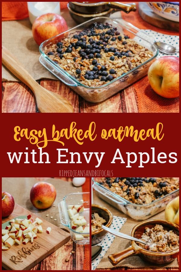 Envy apple and blueberry baked oatmeal Ripped Jeans Bifocals