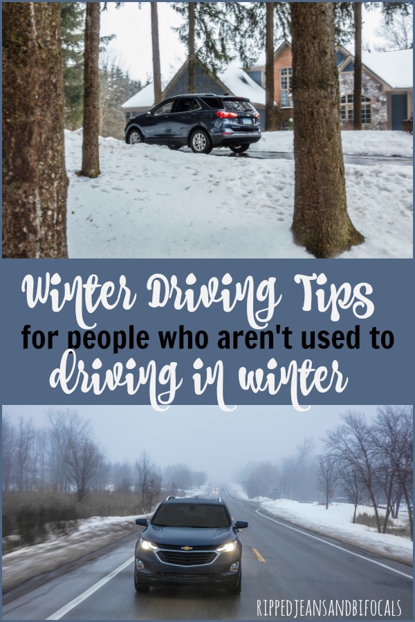 Winter driving tips for people who aren't used to driving in winter (with  the Chevrolet Equinox) - Ripped Jeans & Bifocals