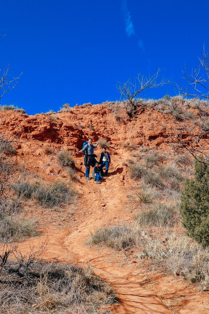 Palo Duro Canyon State Park During the Off Season