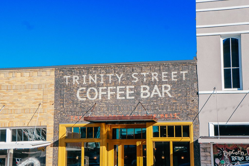 Best places to take Instagram Photos in Decatur Texas|Trinity Street Coffee Bar Decatur Texas