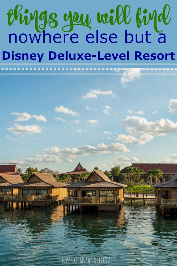 Deluxe Resort Experiences at Disney World