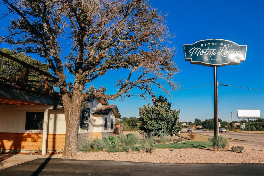 The Stone Wall Motor Lodge in Stonewall Texas