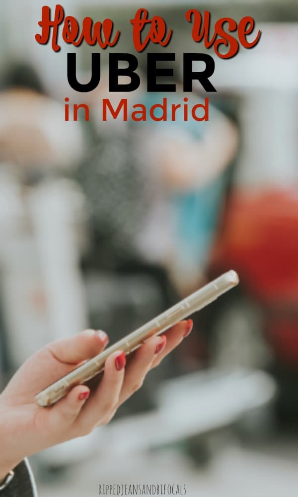 Can I Uber in Spain? Using Uber at Madrid Airport - Ripped Jeans 