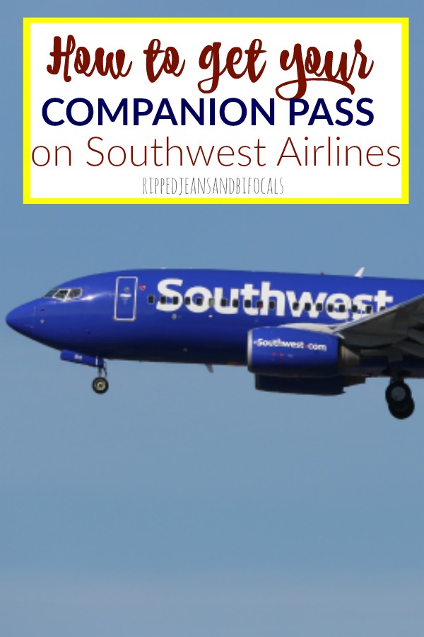 use southwest airlines companion pass