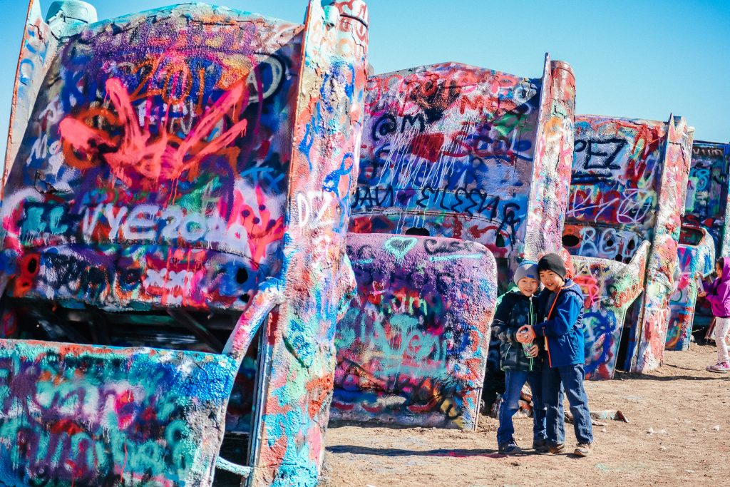  Spring Break i Texas: vad sägs om Cadillac Ranch i 