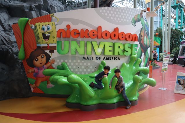 Nickelodeon Universe is one of many fun things at Mall of America