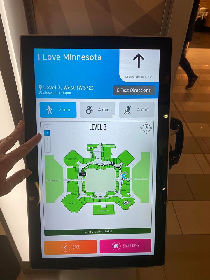 The parent guide to mall of america - find your way around using the interactive kiosks