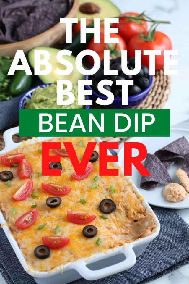 Refried bean dip pin