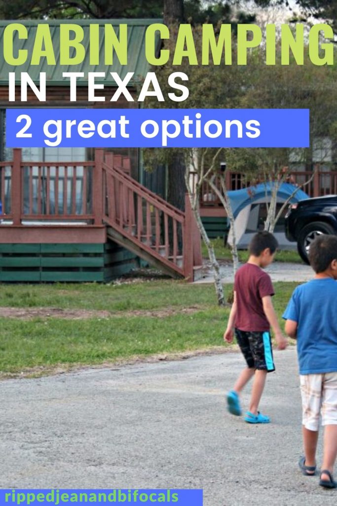 Want to go cabin camping in Texas? Here are two great options. Ripped