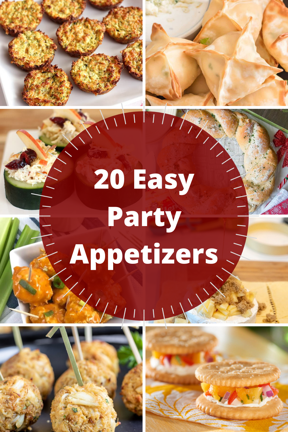20 Easy Party Appetizers for the Holidays - Ripped Jeans & Bifocals