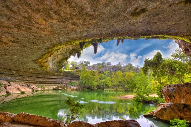 Hamilton Pool near Dripping Springs