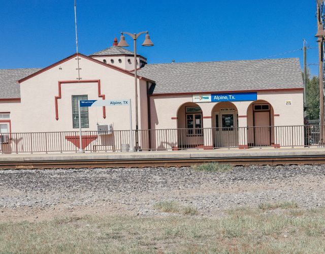 Train Station in Alpine TX