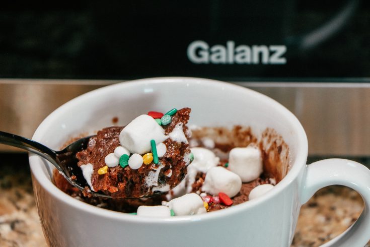 Microwave Hot Cocoa Mug Cake