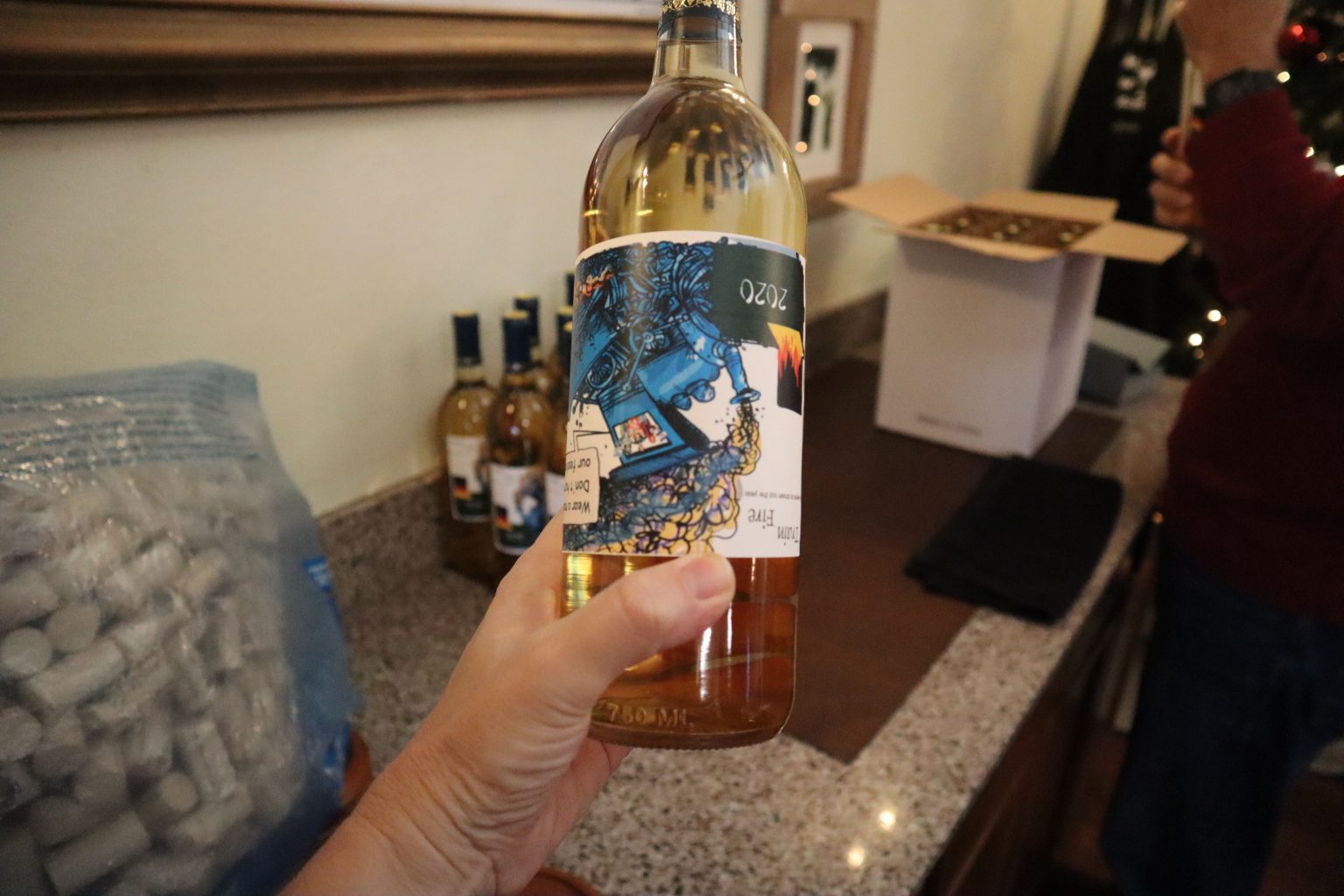 Winemaking at Water 2 Wine New Braunfels Texas Ripped Jeans & Bifocals