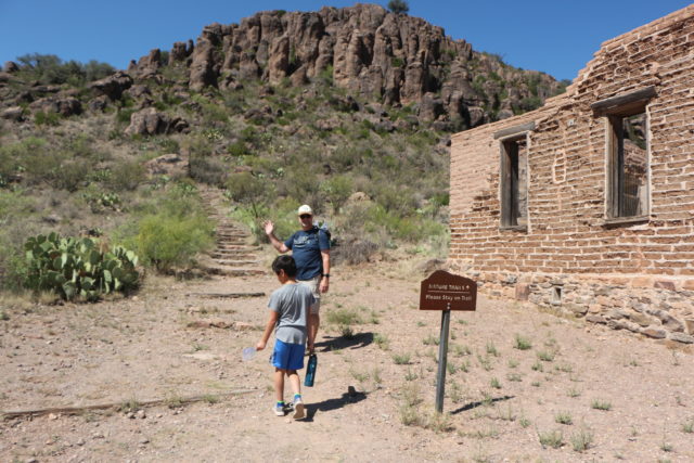 Hiking trails at Fort Davis National Historic Site