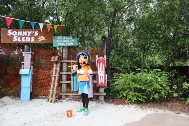 Character sighting at Blizzard Beach