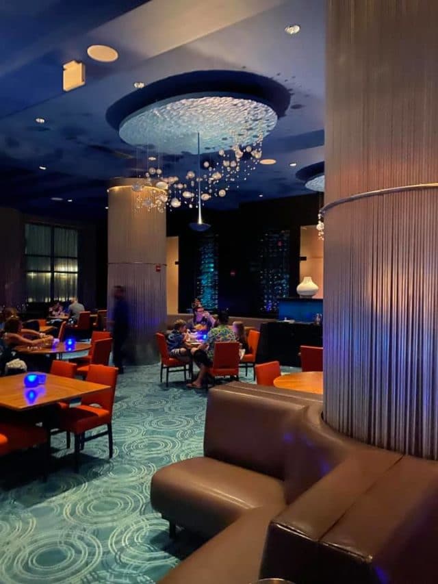 todd english's blue zoo restaurant at Disney World