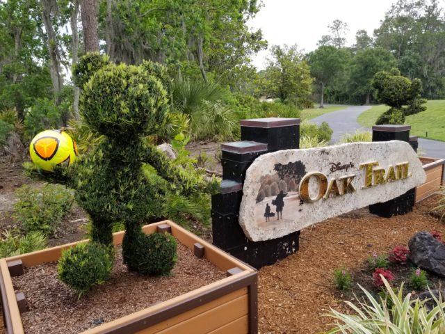 foot golf at Disney's Oak Trail golf course