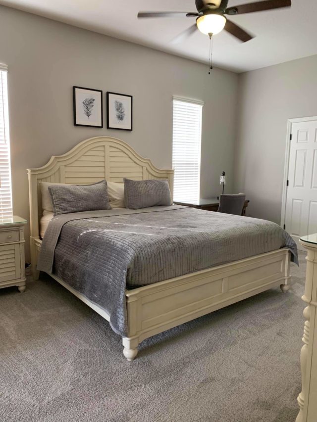 Master Suite at Character's Corner Vacation Home