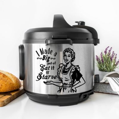 Funny and Clever Crockpot Decals and Instant Pot Decals