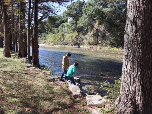 Guadalupe River on Camp Fimfo