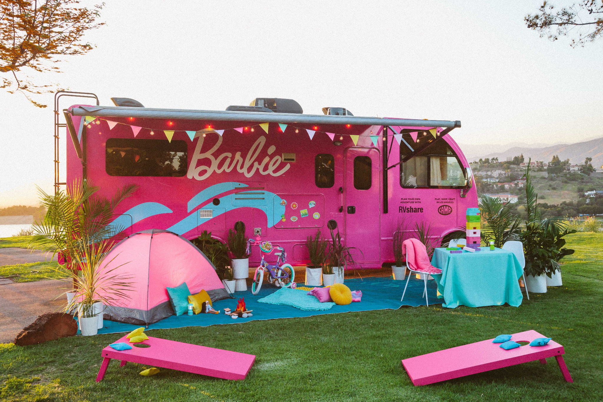 The Barbie Dream Camper is a real thing Ripped Jeans Bifocals