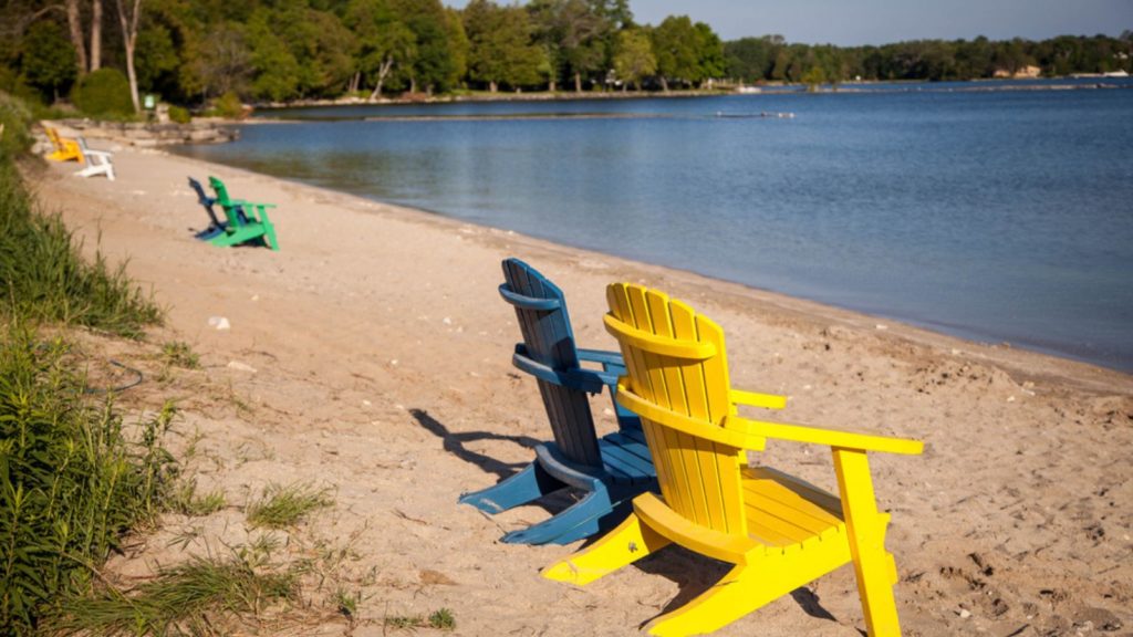 Door County Beach.