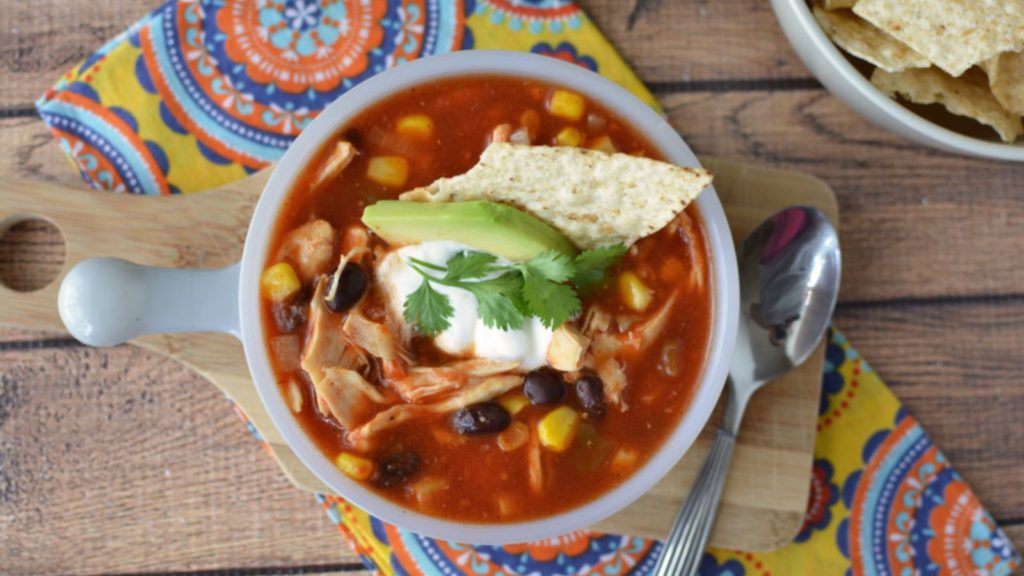 Chicken tortilla soup.