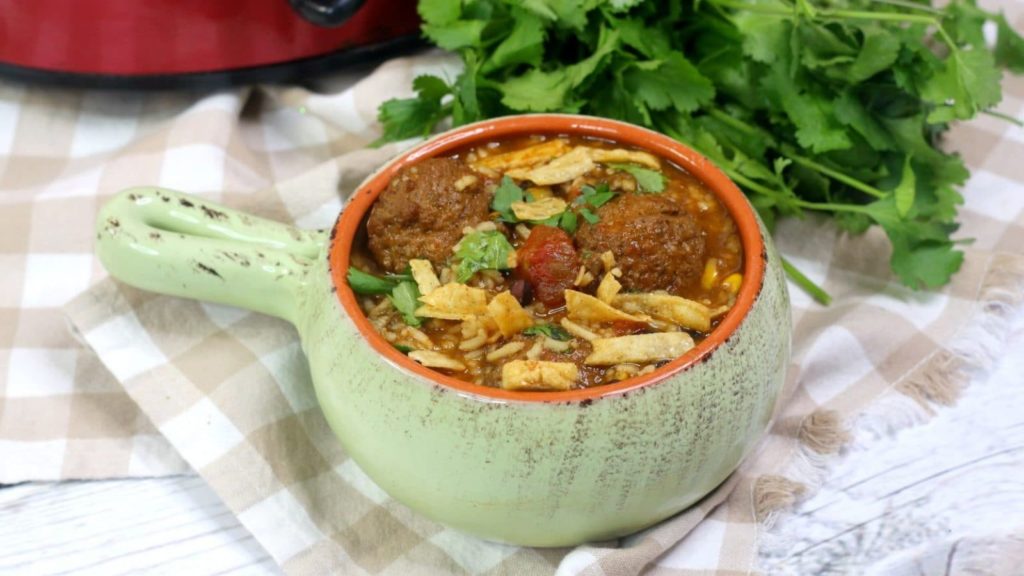 Chicken taco soup.