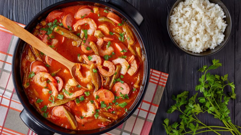 Slow cooker gumbo.