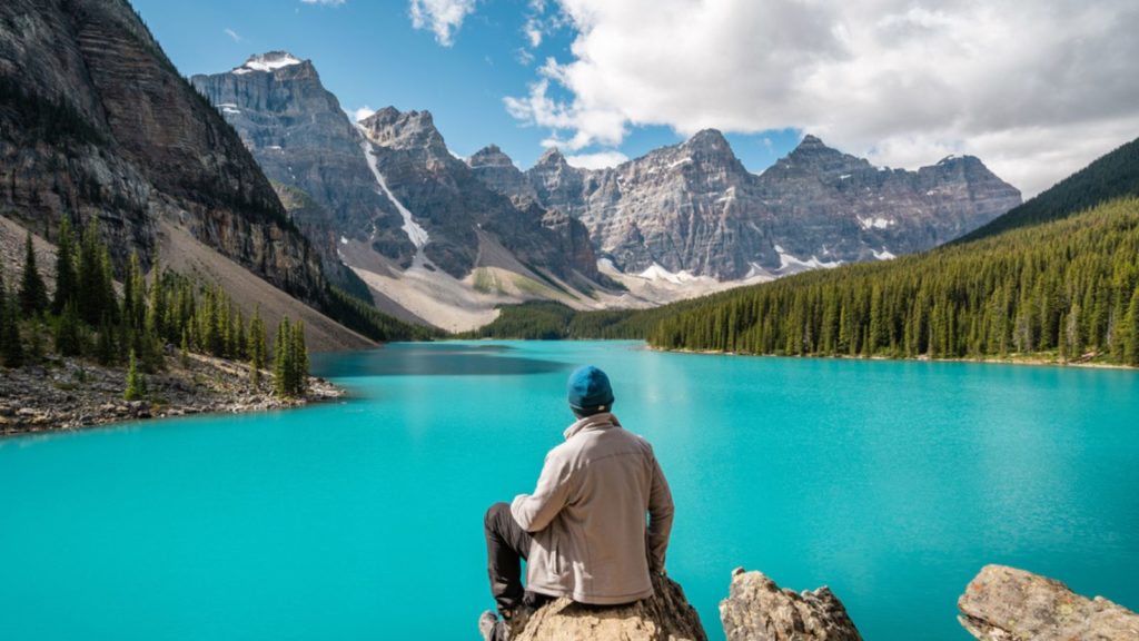 Banff National Park in Winter.