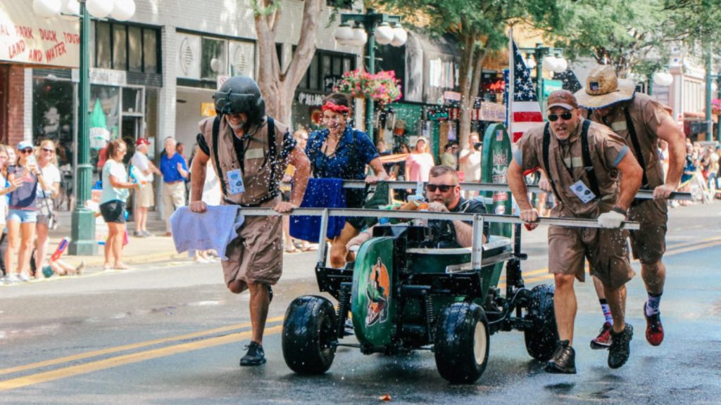 Running of the Tubs.