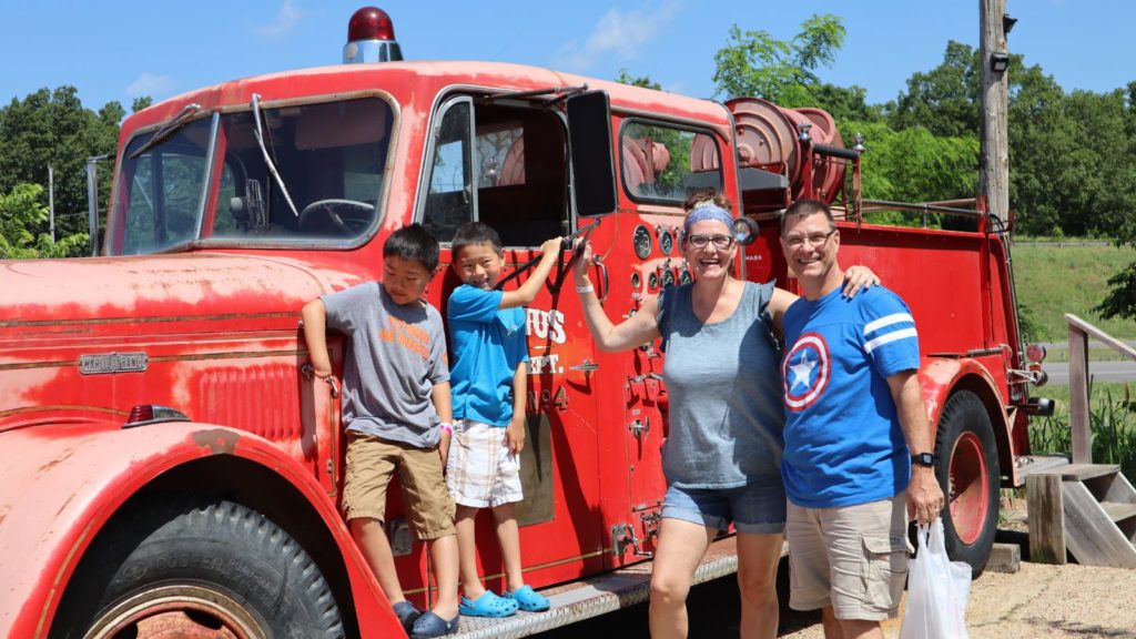 Family in Uranus Missouri.