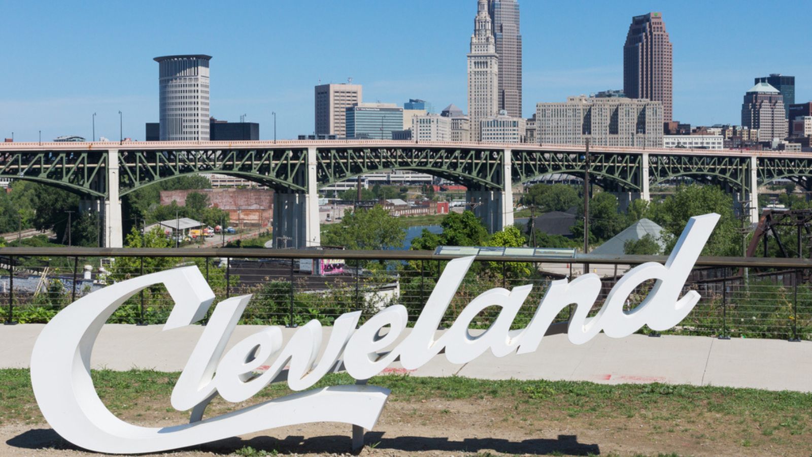 Cleveland Ohio Sign.