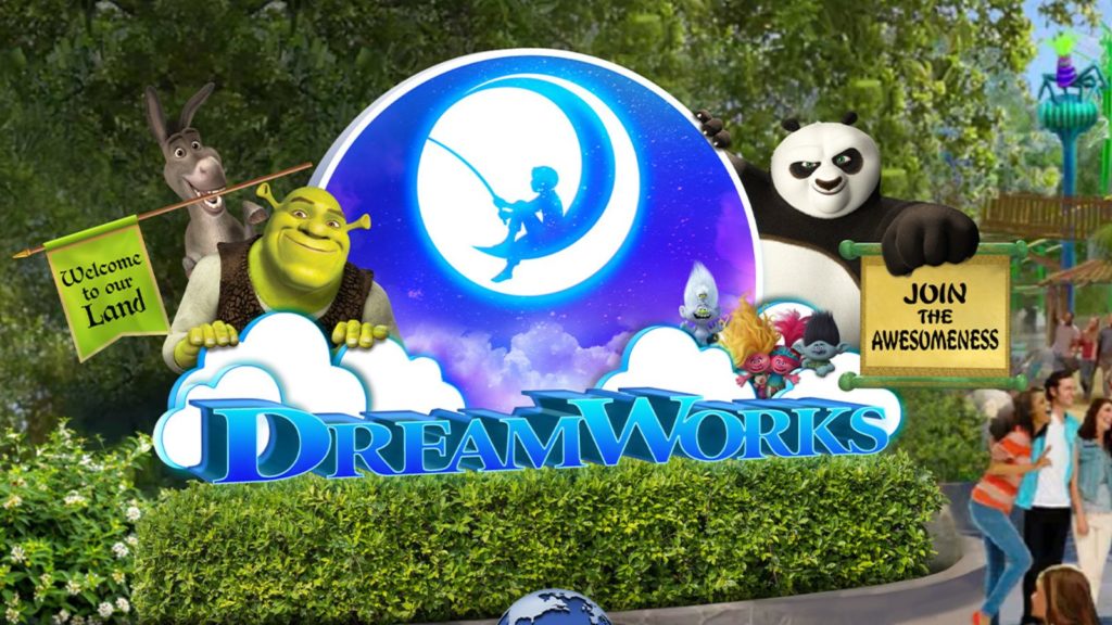 New DreamWorks Land at Universal Studios.