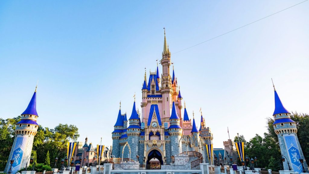 Cinderella Castle at Walt Disney World.